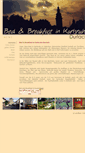 Mobile Screenshot of bed-breakfast-karlsruhe.de